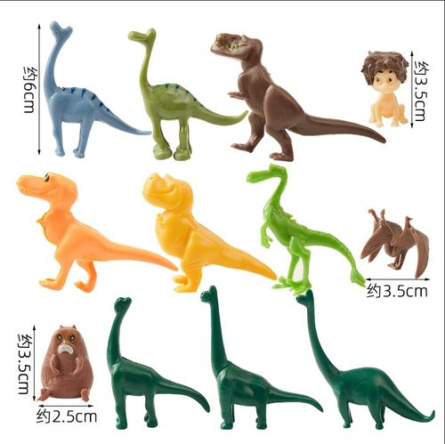 小恐龙蛋糕装饰摆件插件侏罗纪霸王龙男宝宝儿童生日周岁男孩插牌 - 图3