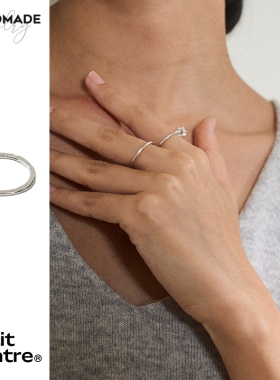 手工饰品PetitQuatre银简约男女