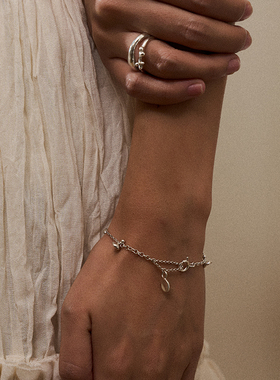 PetitQuatre女生银自然手工饰品