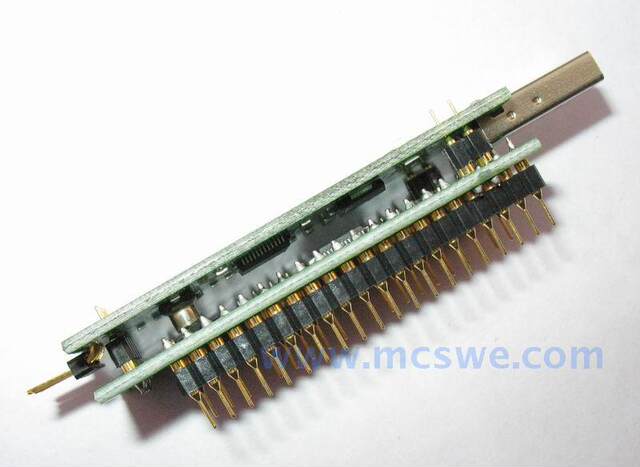 New version 51mini real 8051usb interface