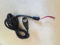 Print machine power cord DC wire large round mouth three-pin 3-pin 3P 4-pin four-pin printing machine transfer wiring