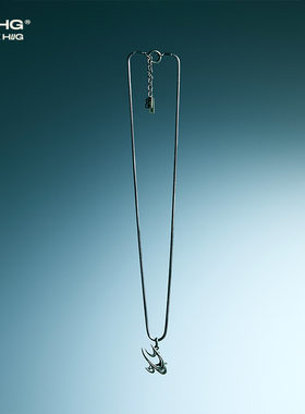 BJHG不计后果原创顿星尾迹项链男款潮牌美式复古百搭高级情侣饰品
