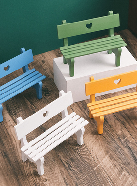 实木迷你小椅子摆件饰品