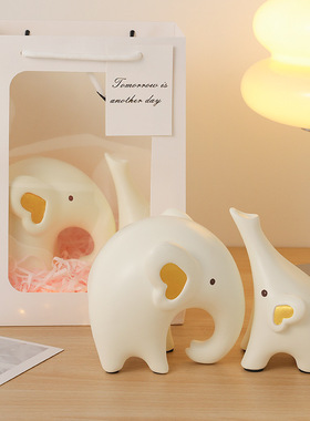 创意简约大象居家装饰摆件装饰品