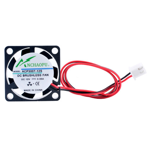 ACP3007 3cm3厘米 5V 12V 24V 3D打印机树莓派路由器超薄散热风扇 - 图1