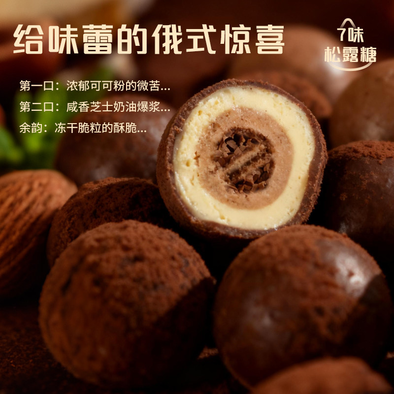 俄罗斯进口涅夫斯基黑美人巧克力奶油夹心糖果礼盒新年春节礼物,淘宝优惠券,粉丝福利购,淘宝优惠卷