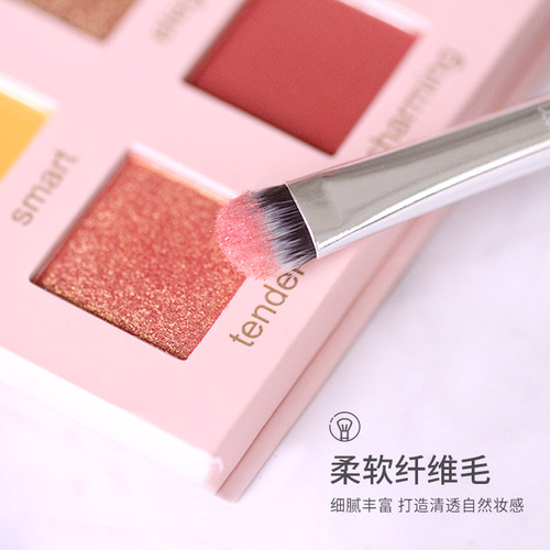 cici化妆刷眼影刷高光刷腮红刷散粉刷 彩妆刷全套N系银黑单支自选 - 图0