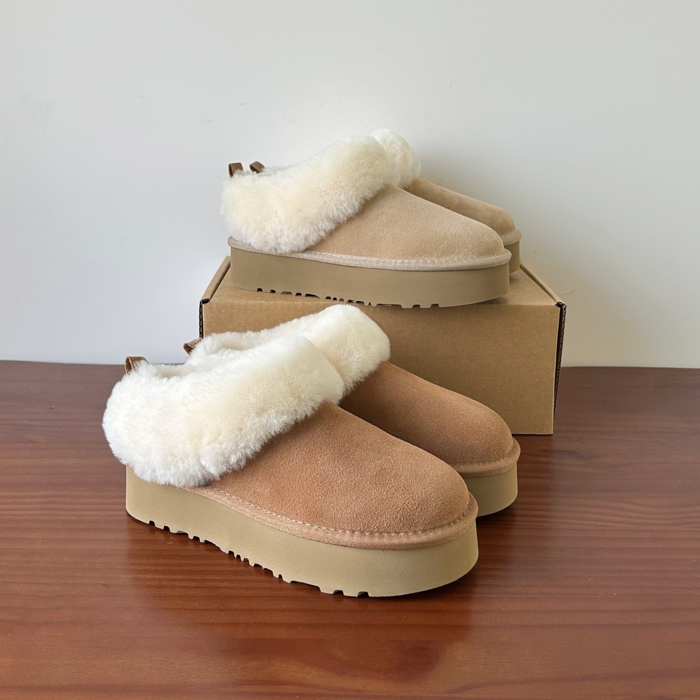 2025年新款河南桑坡羊皮毛一体真皮羊毛松糕厚底雪地靴女冬季短筒,淘宝优惠券,粉丝福利购,淘宝优惠卷