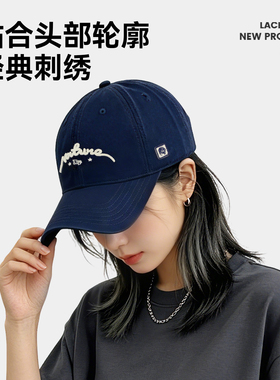 lackpard秋季显脸小纯棉棒球帽