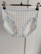 Foreign trade export women's underwear pure cotton underwear lace mid-low waist elastic female briefs girl student underwear