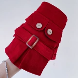 Одежда для кошек и собак, ветровка в британском стиле, красивое и милое шнауцерское йоркширское пальто, маленькая собака Кокер