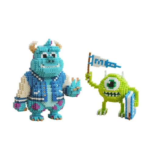 Оригинальный трехмерный мультяшный набор материалов, фигурка, DIY, монстрик, большие глаза