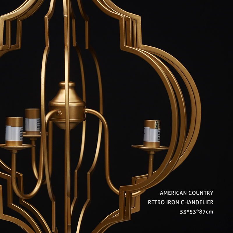 美式吊灯铜金色复古铁艺灯具镂空卧室餐厅灯走廊过道玄关入户吊灯,淘宝优惠券,粉丝福利购,淘宝优惠卷