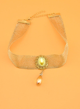 黑色丝绒维多利亚风项圈英剧同款