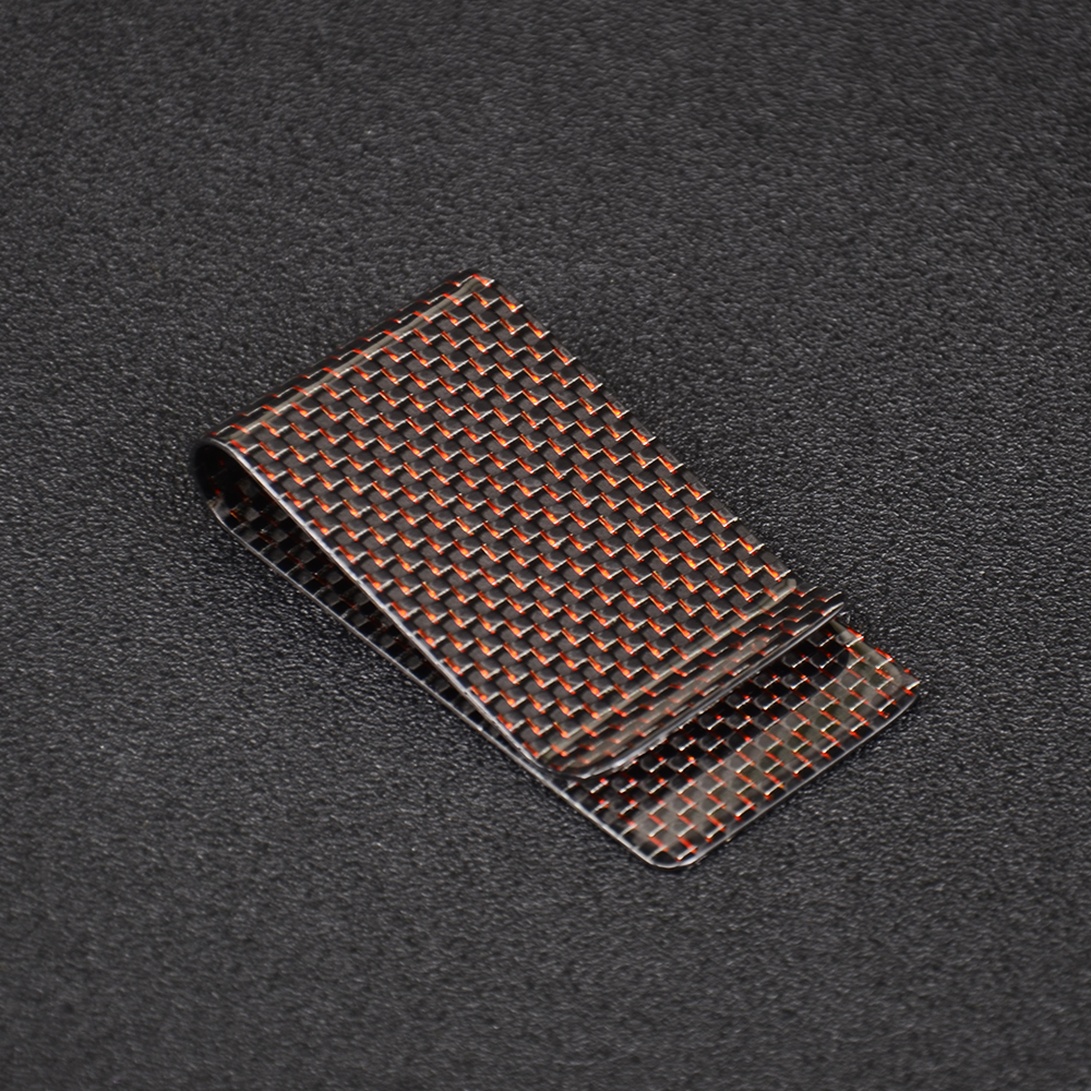 Carbon Fiber Money Clip 碳纤维钱夹100%纯碳纤欧美流行款 - 图2