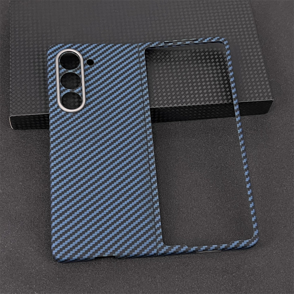 适用于三星Z Fold 5适用凯夫拉Fold5折叠防摔防刮防爆保护套超薄欧美时尚进口细纹600D芳纶碳纤维手机壳,淘宝优惠券,粉丝福利购,淘宝优惠卷