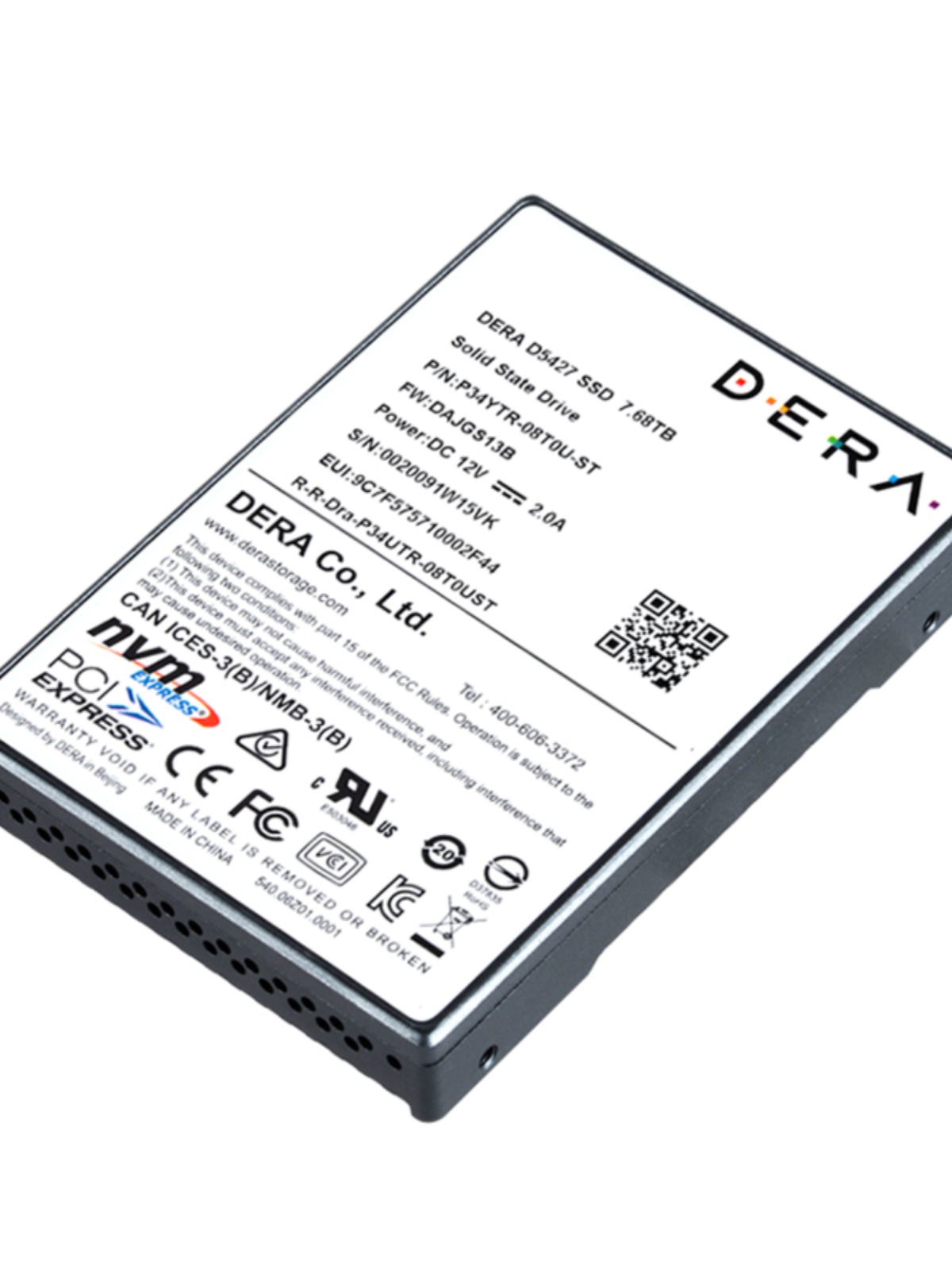 得瑞/DERA D5427 U.2/AIC接口企业级服务器固态硬盘SSD 2T-4T-8T-图3