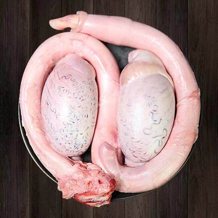 新鲜牛鞭3.5斤男用三宝现杀黄牛鞭宝1套牛睾丸牛蛋牛宝生鲜黄牛鞭