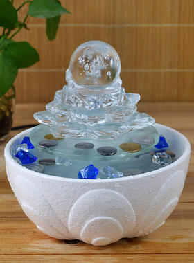 办公室桌面前台开业送礼风水轮