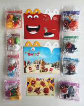 2016 McDonalds Toys Happy meal kit elf sports series full of 8 unsealed bespoke meal kit stickers