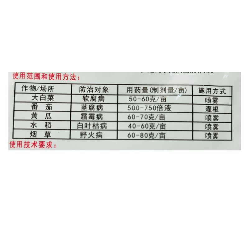 绿亨6号 50%氯溴异氰尿酸 软腐病霜霉病白叶枯病野火病农药杀菌剂 - 图2