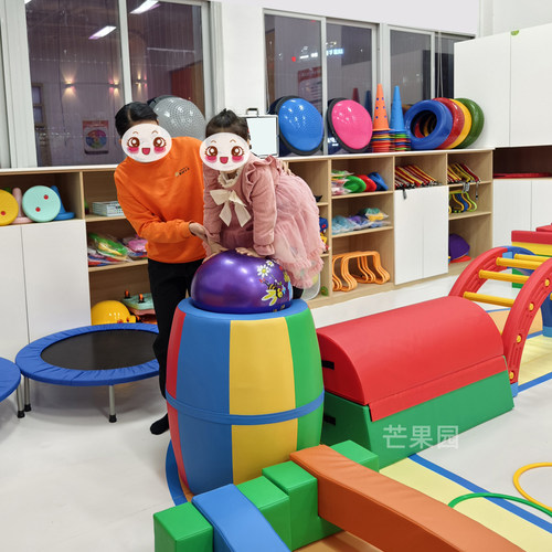 彩虹桶软体滚筒软包啤酒桶滚筒幼儿园感统训练器材彩色大玩具儿童 - 图2