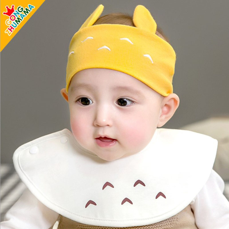 新生儿纯棉护囟门帽夏季薄款碎花婴儿帽子0-6-12个月婴幼儿空顶帽