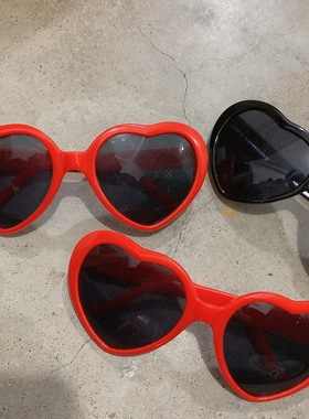 情人节礼物爱心特效眼镜网红同款