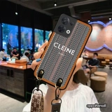 Oppo, celine, совместимый чехол для телефона, защитный чехол, сумка через плечо, высококлассный ремешок подходит для мужчин и женщин, 2022, 8 pro+