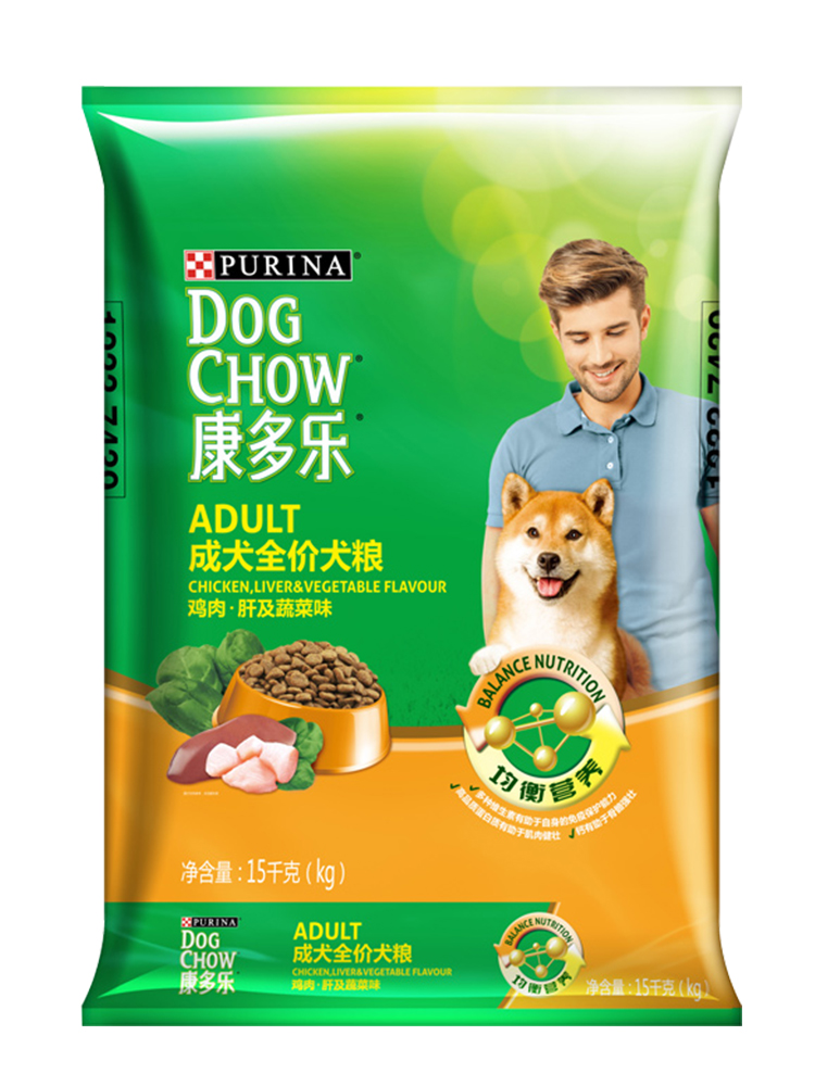 雀巢康多乐牛肉肝蔬菜成犬狗粮15kg泰迪金毛小中大型犬通用30斤粮 - 图1