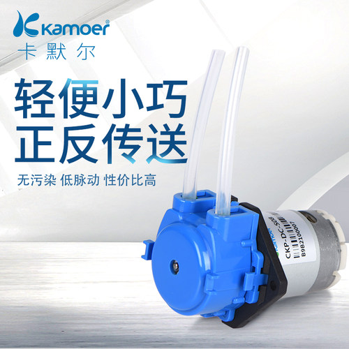 卡默尔蠕动泵12v微型自吸泵电动直流循环抽水泵水冷小泵 迷你水泵 - 图0