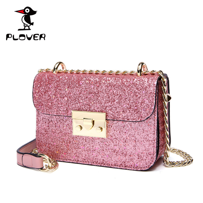 小ck限定亮片包blingbling单肩包 plover女士包袋