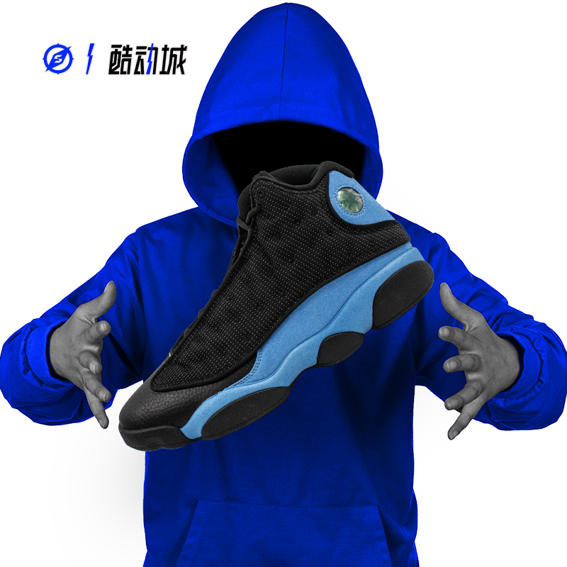 指南针运动 AIR JORDAN 13 AJ13乔十三 男子高帮篮球鞋884129-404 - 图2