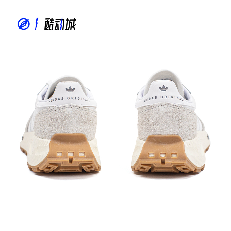 ADIDAS RETROPY E5 三叶草 男女减震低帮运动休闲跑步鞋 H03075 - 图1