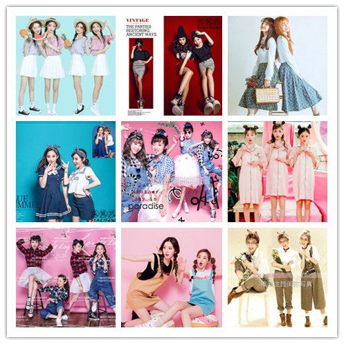 2020新款影楼闺蜜写真服少女青春毕业纪念姐妹服装摄影闺蜜照写真- 小编 