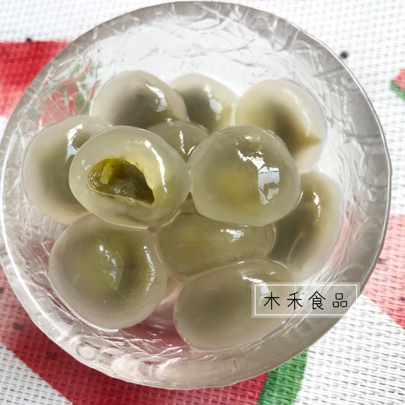 桂冠1000g*10钻石水晶汤圆抹茶口味甜点甜品店酒酿元宵汤圆整箱 - 图1