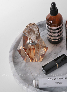 轻奢样板房间香水瓶摆件