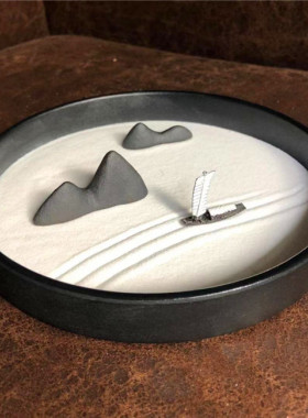 日式风禅意微景观桌面沙盘摆件