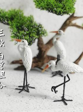 新中式风枯山水居室瑜伽茶道摆件