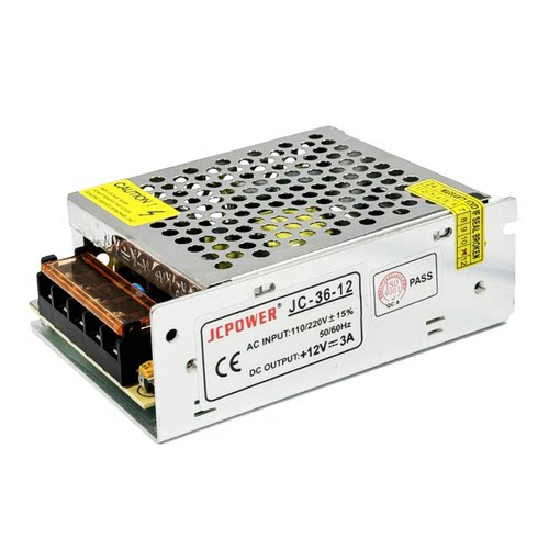 竟成JCPOWER220转12V3A36W开关电源直流变压器JC-36-12厂家直销 - 图3