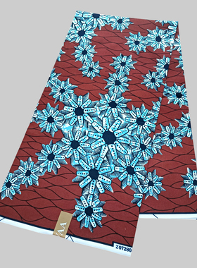 涤纶非洲蜡染布料1码衣服毛巾
