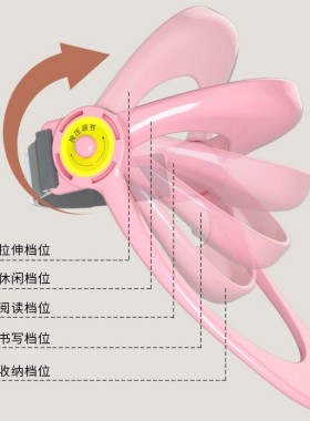 成人颈托斜倾矫正器新款儿童护颈防低头可调节抬高器护椎防驼背