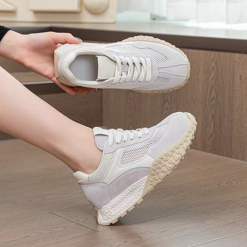 7CM内增高网面透气厚底德训鞋女鞋软底不累脚2026春夏新阿甘鞋女 - 图3
