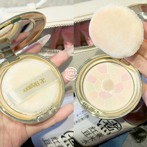 日本专柜elegance/雅莉格丝蜜粉饼e大饼原装替换粉扑5.5CM/7.2CM - 图2