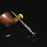 Трубные аксессуары прессовать стержневой бамбук модель модели 925 Серебряный нижний нижний полый, противопожатый тушен