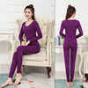 Women's intimate long-sleeved underwear set gift box