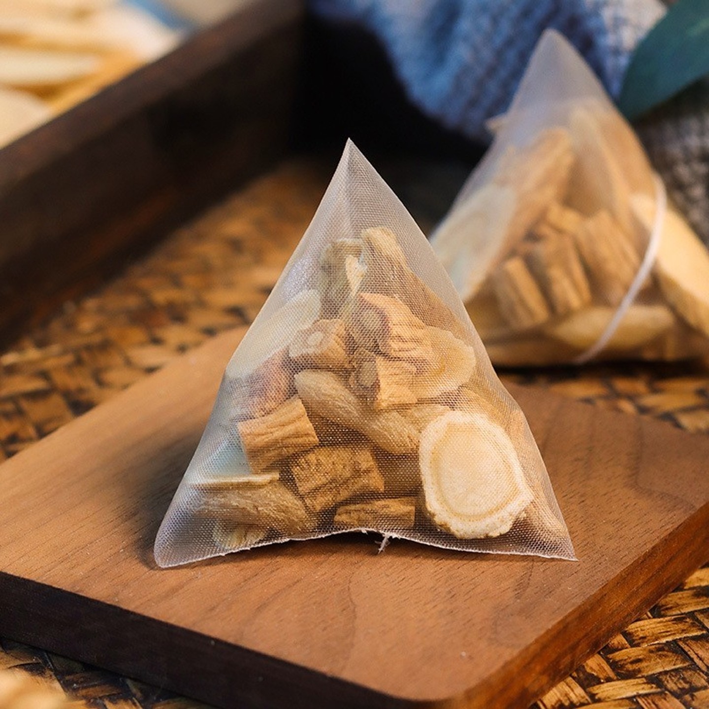 元气四宝茶中药材党参黄芪麦冬西洋参三角包100克20包男女泡茶饮,淘宝优惠券,粉丝福利购,淘宝优惠卷