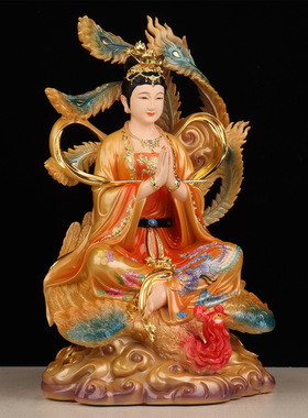 一品天承九天玄女像家用供奉女神像圣母娘娘玄母天尊树脂客厅摆件