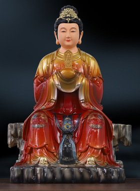 泰山奶奶神像碧霞元君圣母老母三霄三宵娘娘供奉家用客厅佛像摆件