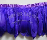 Толстый гусиный пера трепетание ткани ткани ткани